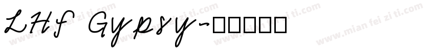 LHF Gypsy字体转换